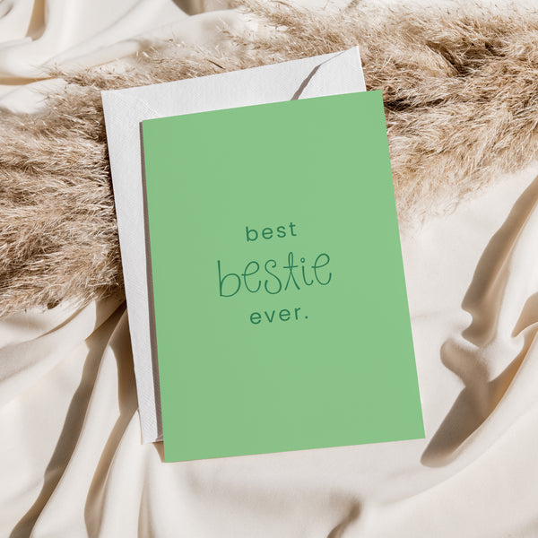 Best Bestie Ever Card