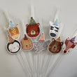 Party Animal Straws