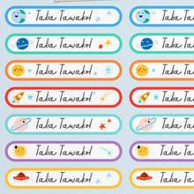 Load image into Gallery viewer, Space Label Stickers
