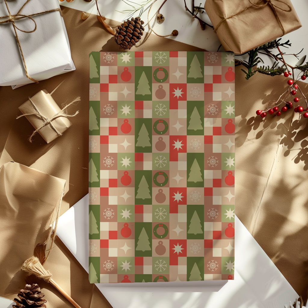 Christmas Wrapping Paper Bundle 01
