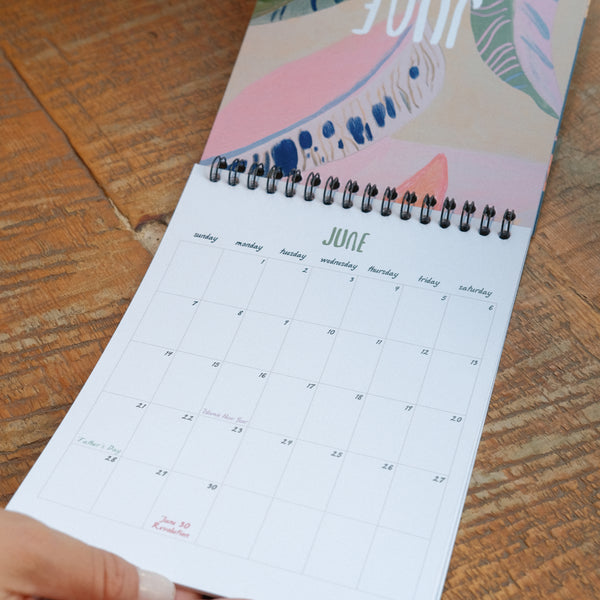 2026 Illustrated Calendar - Pack of 3