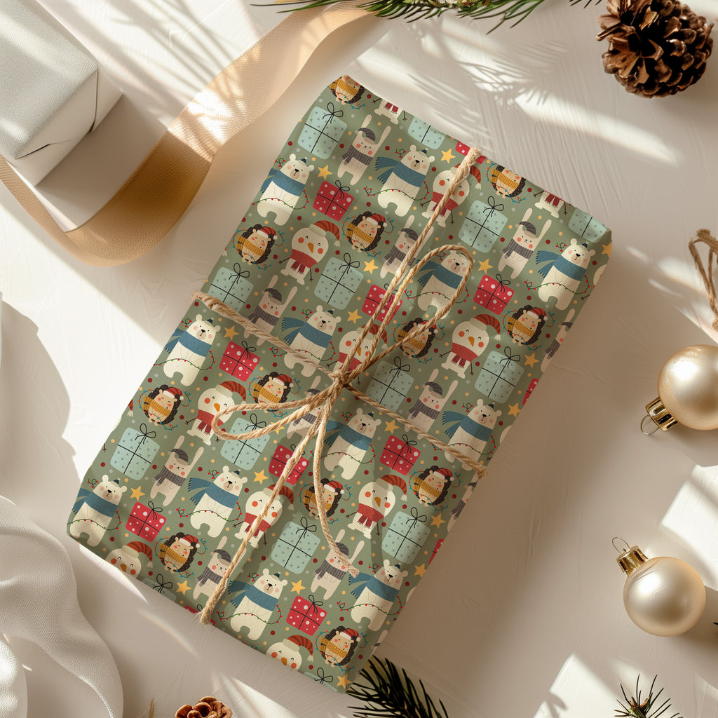 Christmas Wrapping Paper Bundle 04