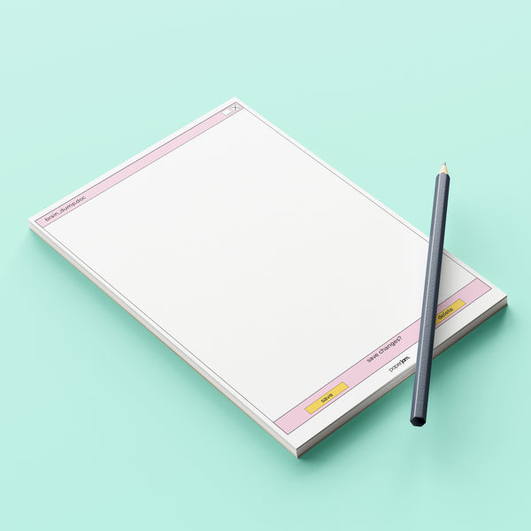 Brain Dump Notepad