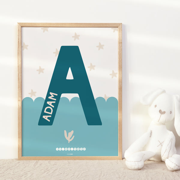 Custom Boy Name Print