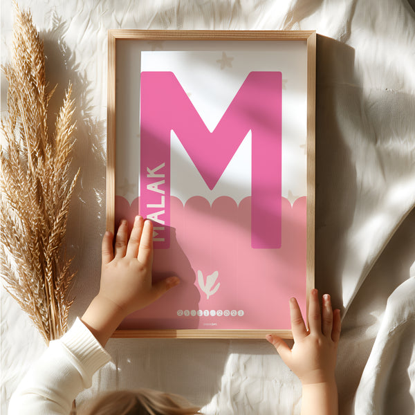 Custom Girl Name Print