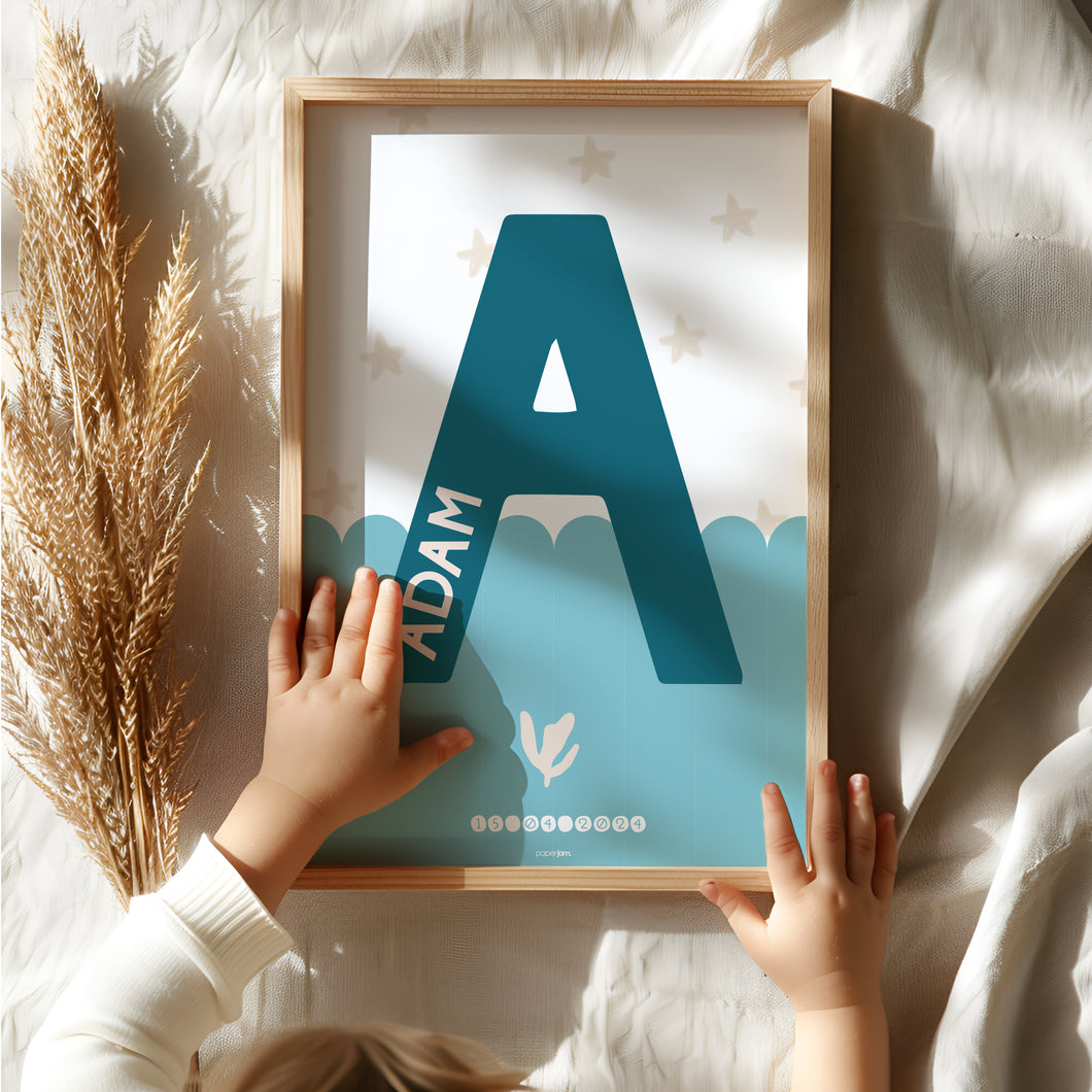 Custom Boy Name Print