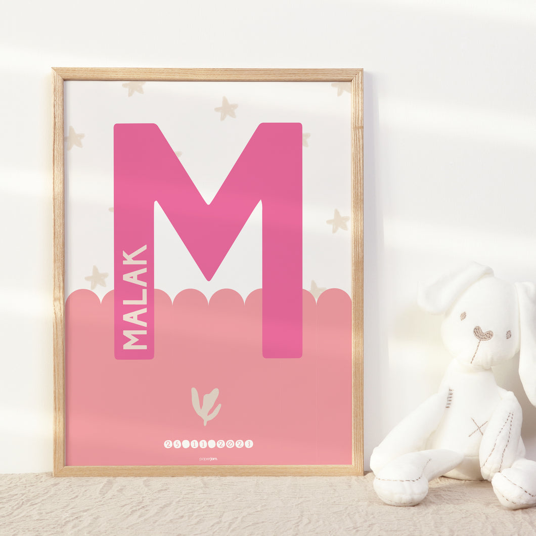 Custom Girl Name Print