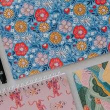 Load image into Gallery viewer, Groovy Floral Notebook
