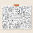 Halloween Coloring Sheet