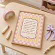 Alfatiha Kids Wall Art - Pink