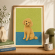 Color Block Dog Portraits