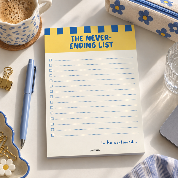 The Never Ending List Notepad