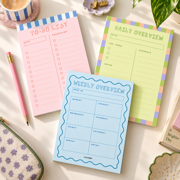 Bundle of 3 Notepads - Daily, Weekly, To-Do