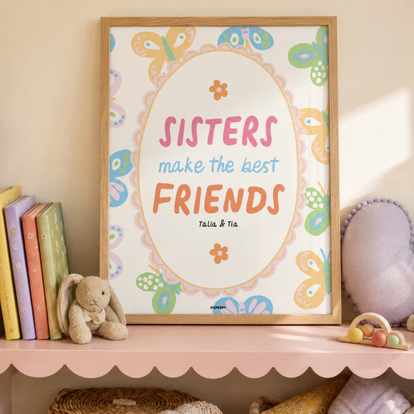 Custom Name Print - Sisters