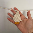 Small Christmas Crochet Bunting