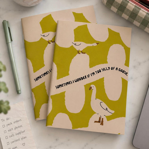 Silly Goose Soft Cover Notebook