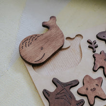 Load image into Gallery viewer, Kids Wooden Sea Puzzle
