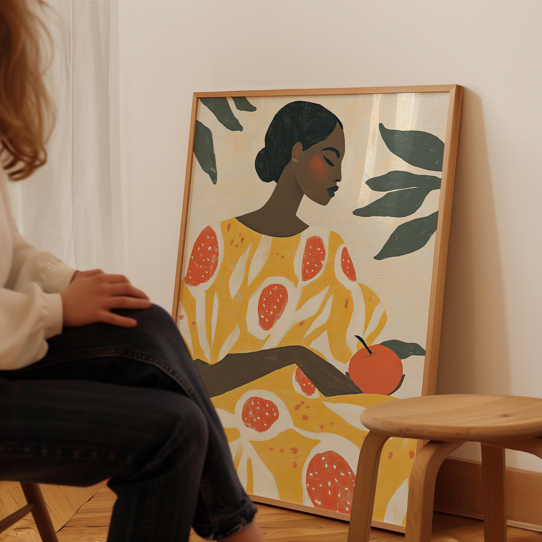 Woman With Fruit