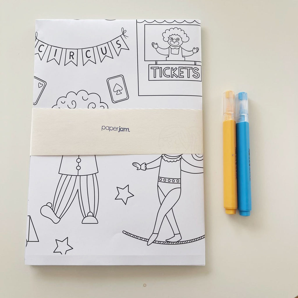 Circus Giant Coloring Sheet