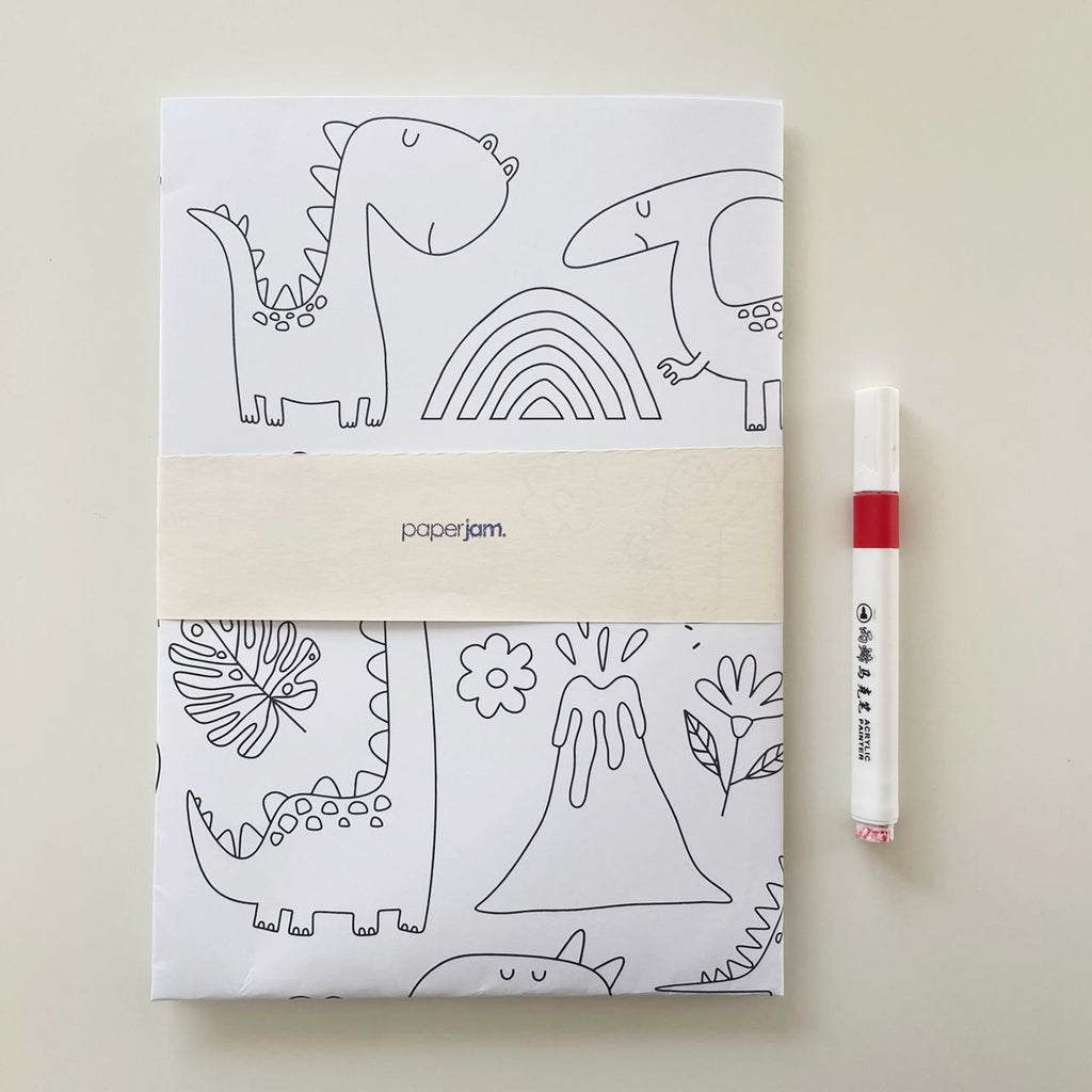 Dinosaurs Giant Coloring Sheet