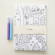 Farm Map Giant Coloring Sheet