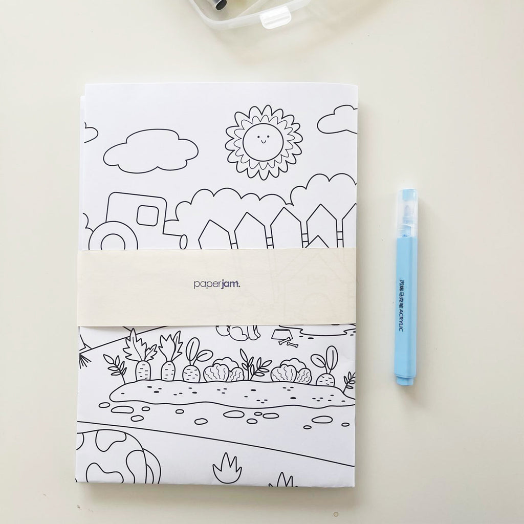Farm Giant Coloring Sheet
