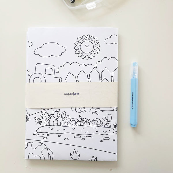 Farm Giant Coloring Sheet