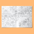 Farm Giant Coloring Sheet