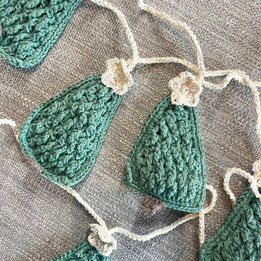 Handmade Christmas Crochet Bunting