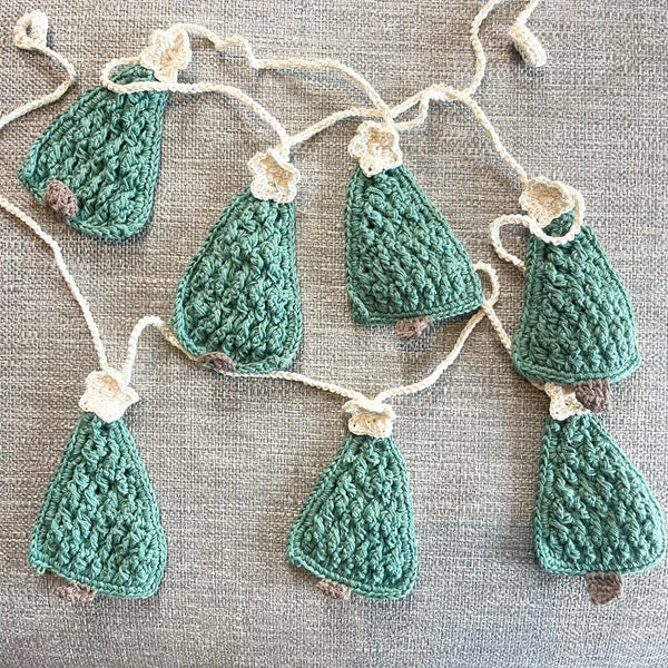 Handmade Christmas Crochet Bunting