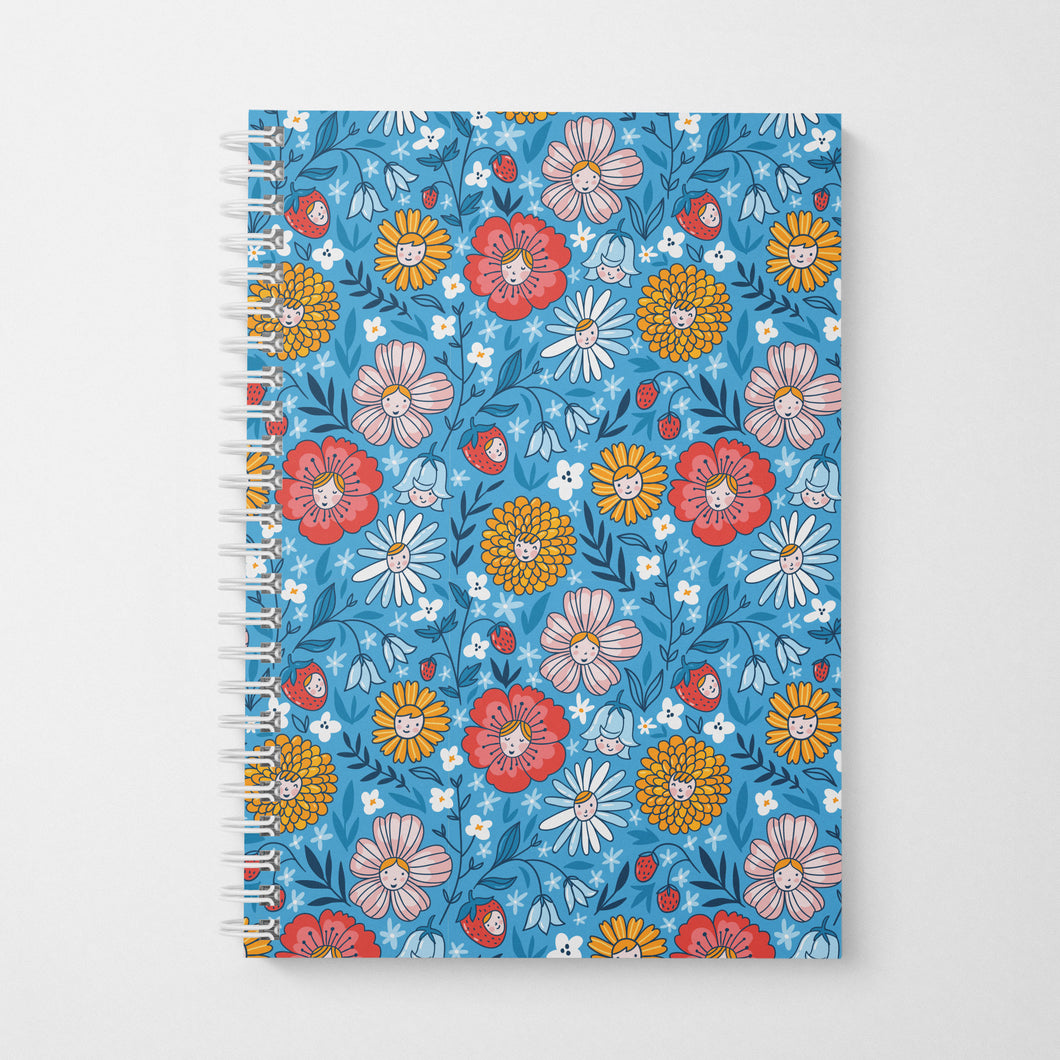 Groovy Floral Notebook