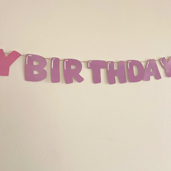 Mermaid Birthday Garland