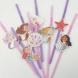 Mermaid Party Straws