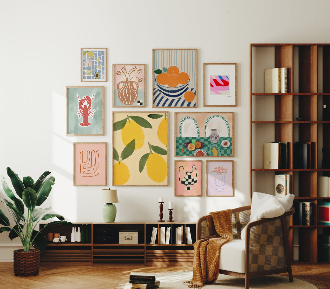 Summery Gallery Wall Set