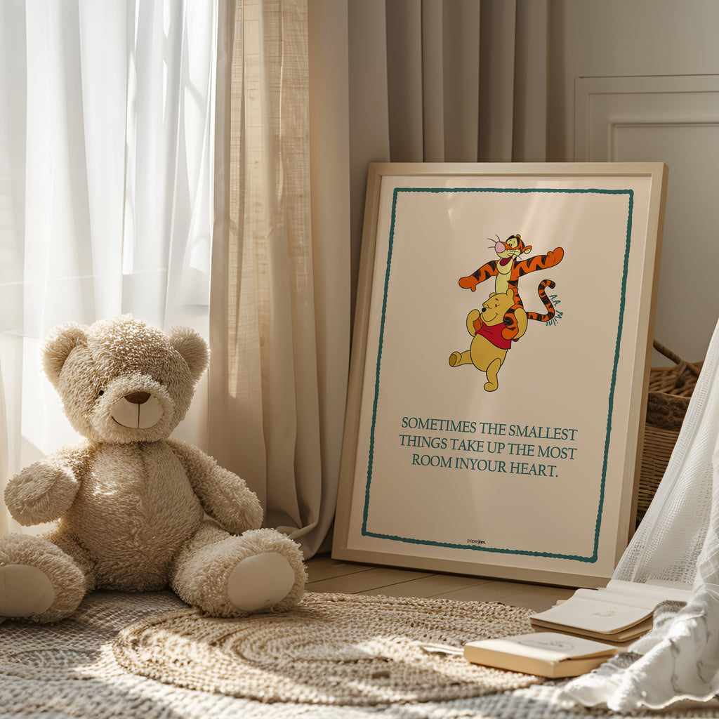 Winnie the Pooh Quote - The Smallest Things