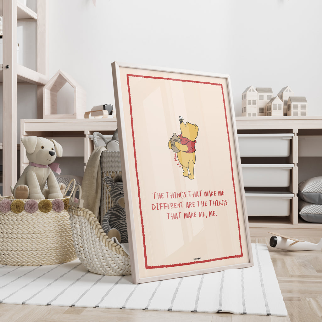 Winnie the Pooh Quote - What Makes Me Me