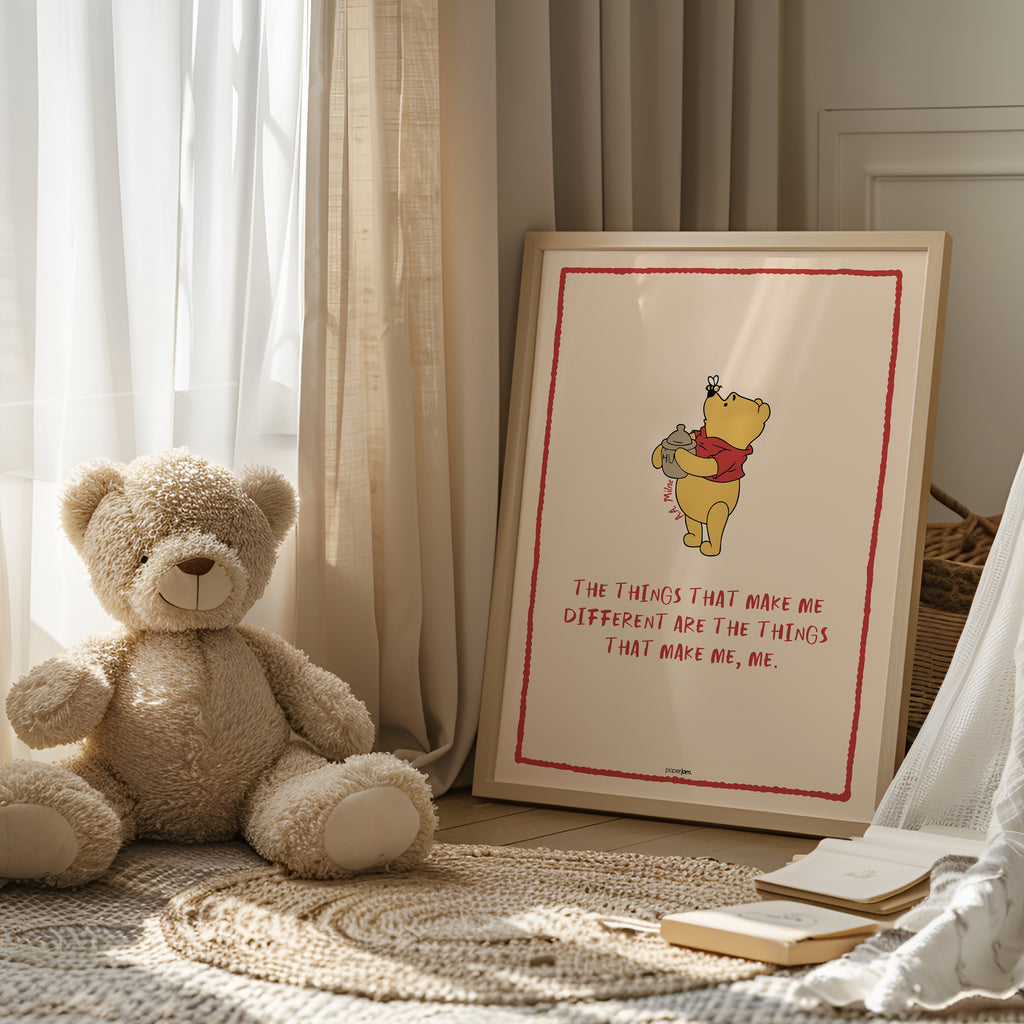 Winnie the Pooh Quote - What Makes Me Me