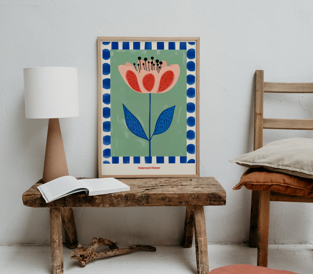 Patterned Flower