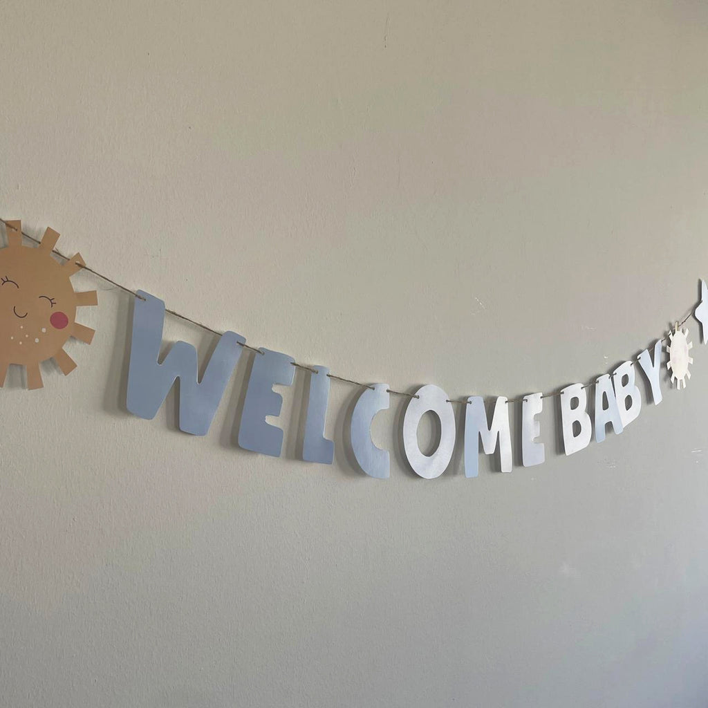 Welcome Baby Garland (Girl/Boy)