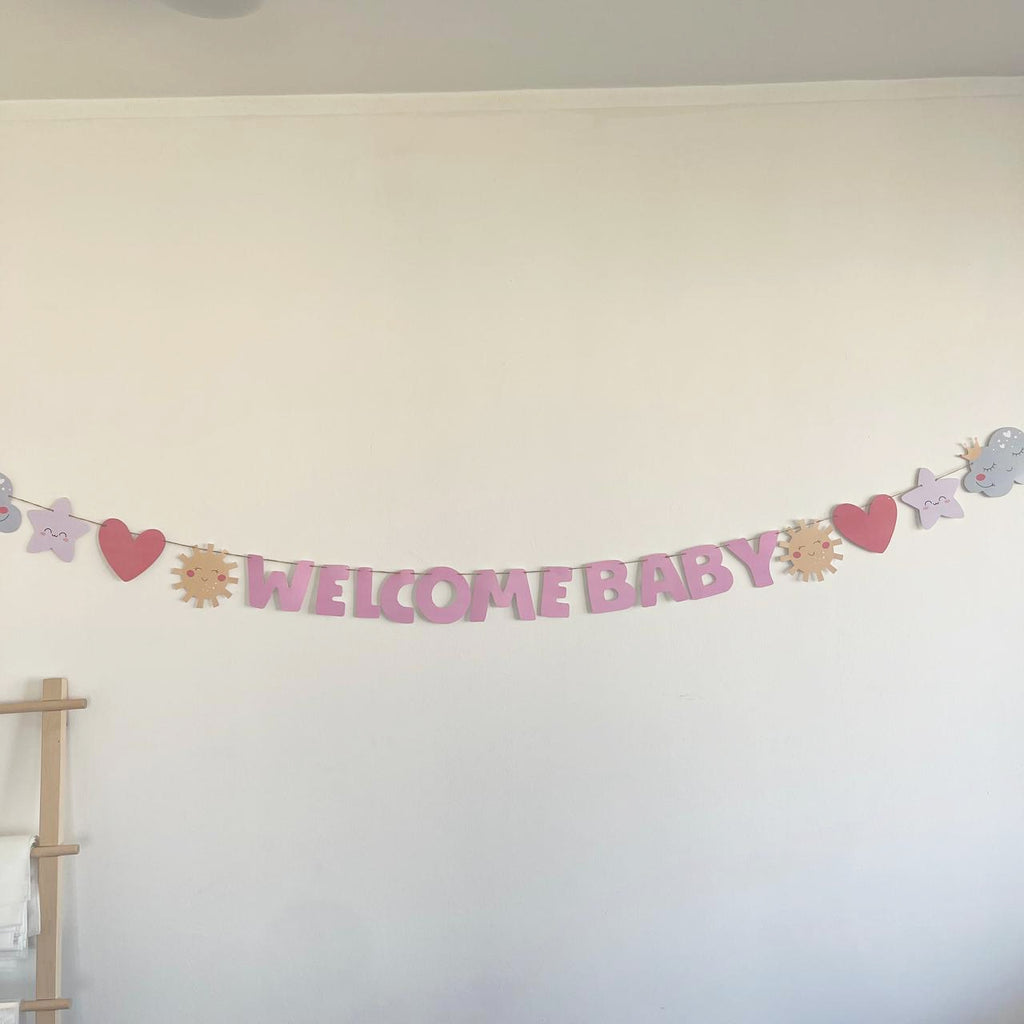 Welcome Baby Garland (Girl/Boy)