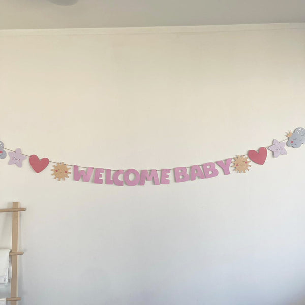 Welcome Baby Garland (Girl/Boy)