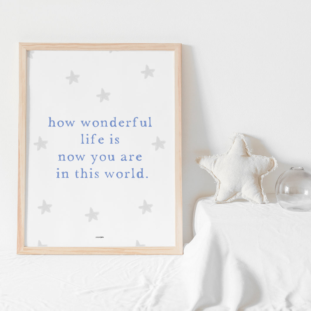 How Wonderful Life Is