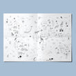 Animal World Map Giant Coloring Sheet