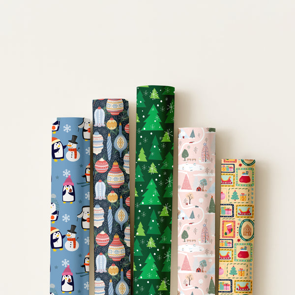 Christmas Wrapping Paper Bundle 05