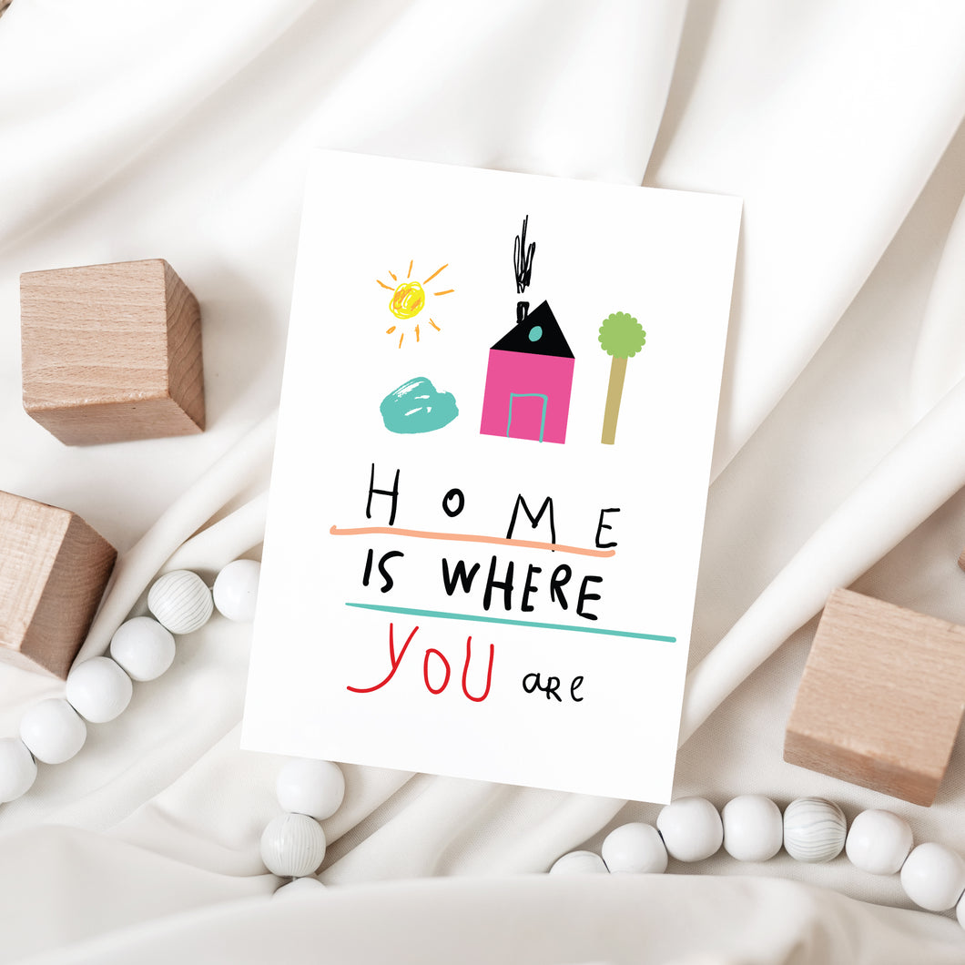 Home Is Where You Are Card