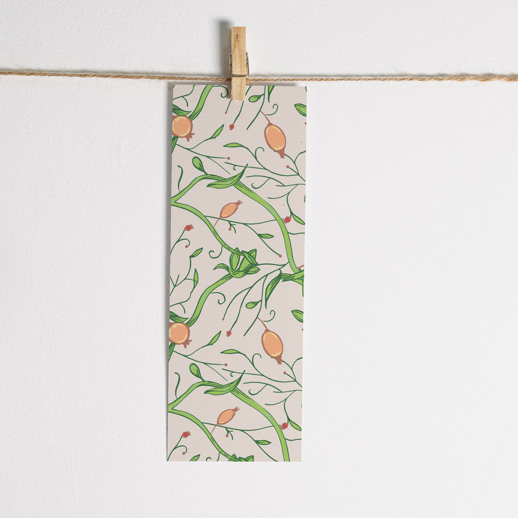 Vintage Pattern Bookmark 02