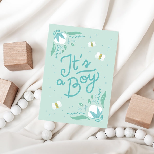 It's A Boy - Card 02