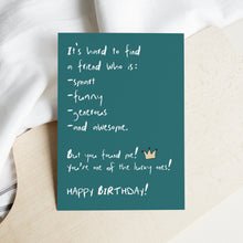 Load image into Gallery viewer, Funny Birthday Card 04
