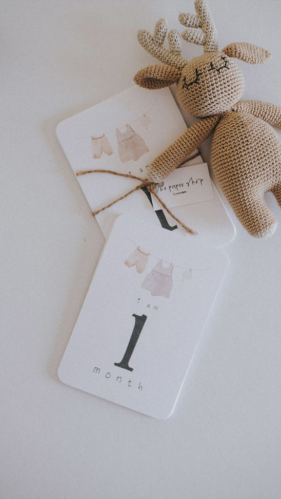 Baby Milestone Cards - Gender Neutral