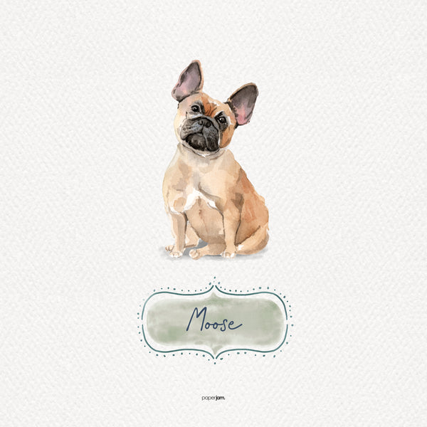 Custom Dog Print - Male